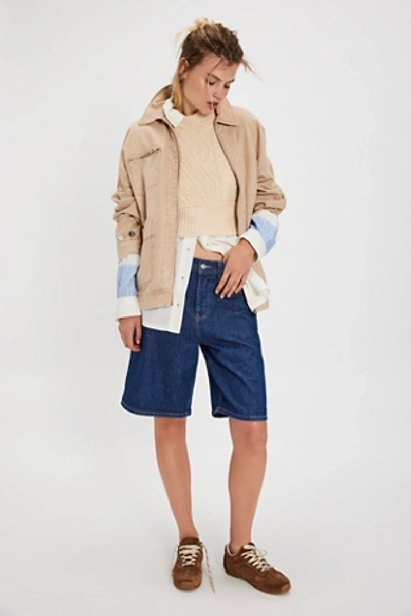 We The Free Woven Cuff Shirt
