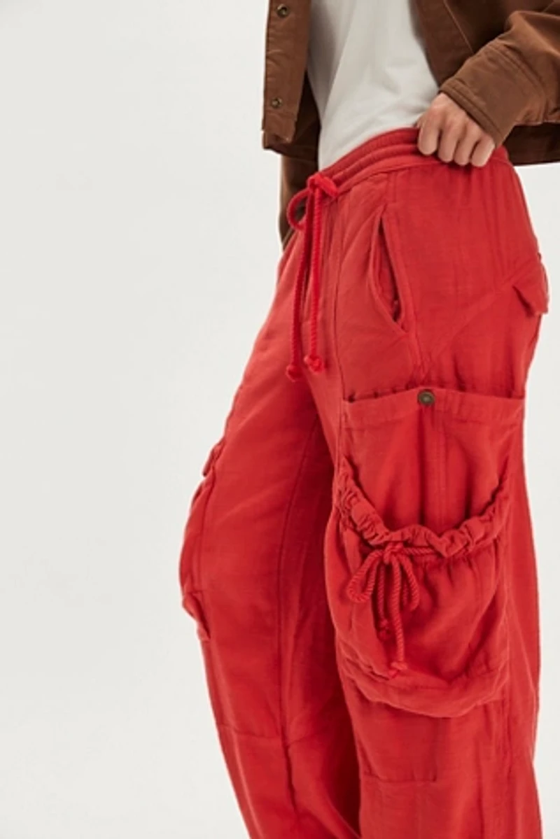 Ashton Full-Length Parachute Pants