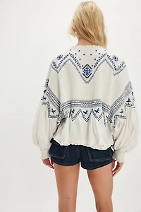 Holly Long Sleeve Knit Top