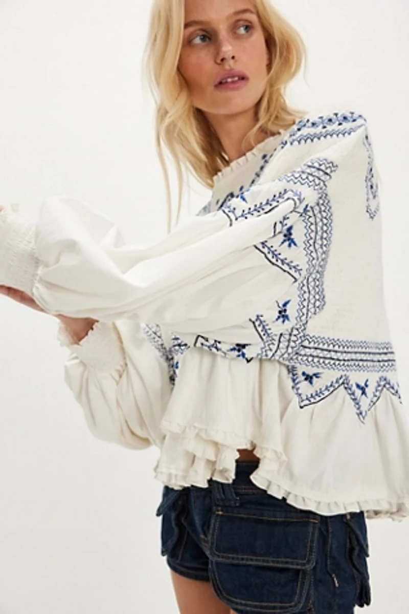 Holly Long Sleeve Knit Top