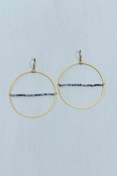 Nancy Melet Large Hoop Earring