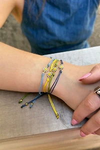 Nancy Melet Daisy Wish Bracelet
