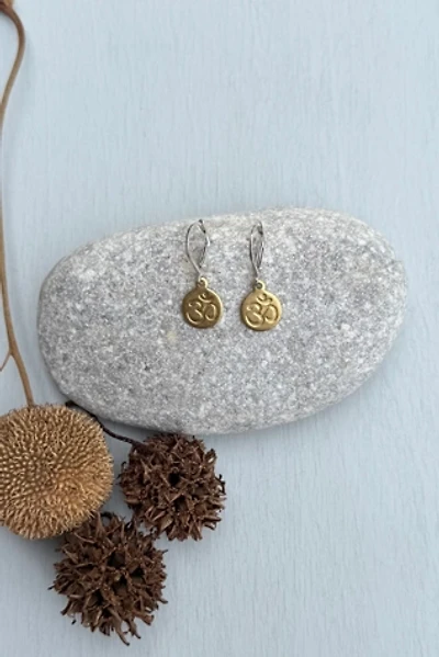 Nancy Melet Om Earrings
