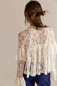 Lilabeth Lace Top