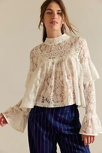 Lilabeth Lace Top