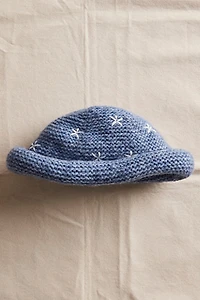 Daisy Knitted Bucket Hat