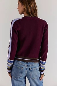 We The Free By Fire Cardi