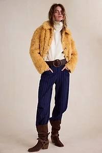 Alice Throw On Faux Fur Jacket