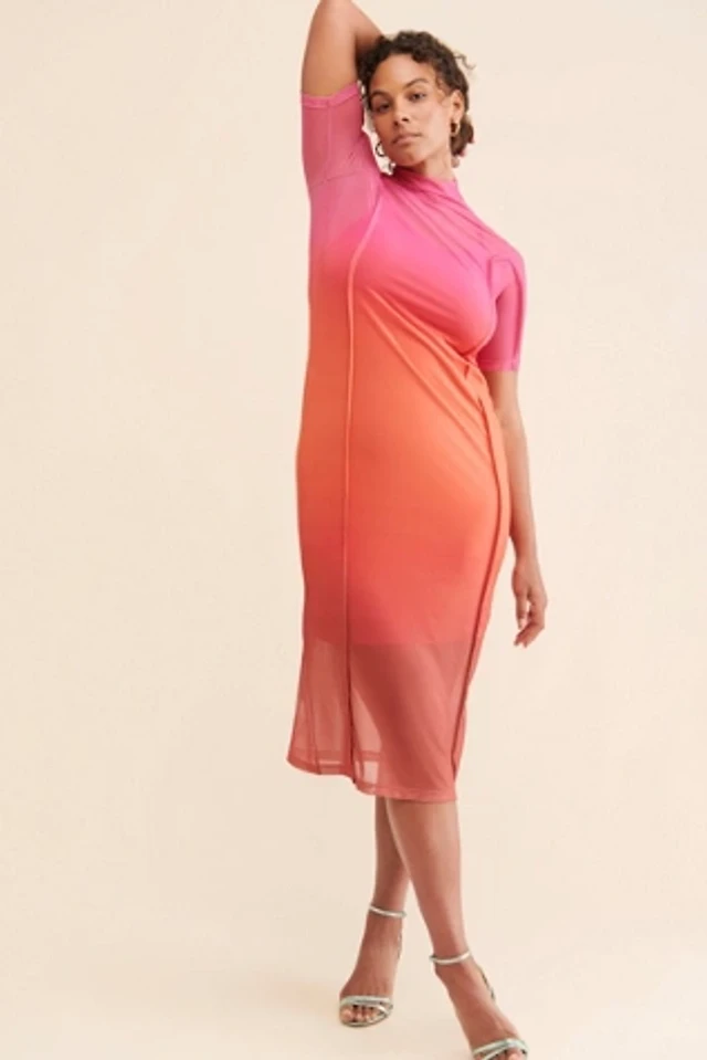 saemdi mesh dress ELNA MESH DRESS