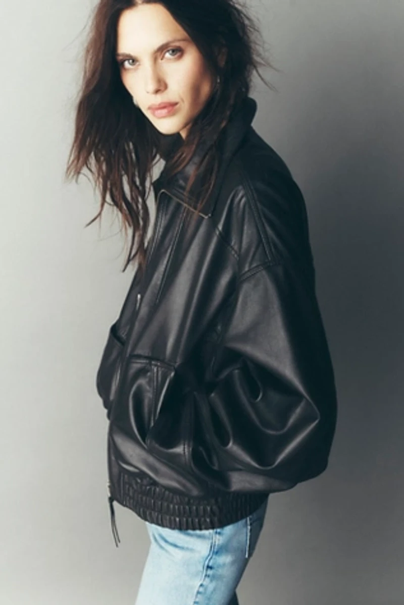 We The Free Desert Moon Leather Jacket