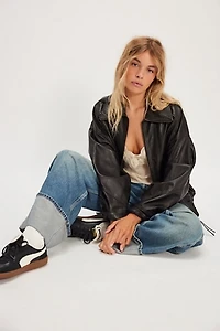 We The Free Desert Moon Leather Jacket
