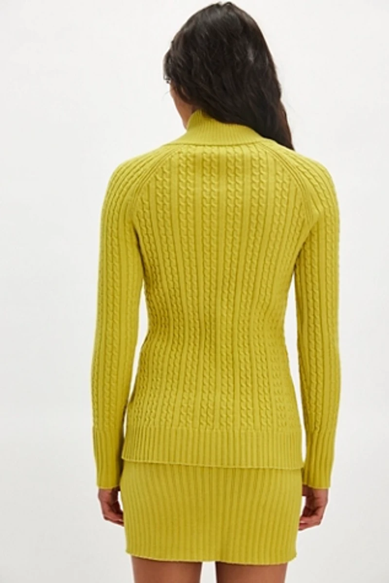 Eliza Mini Skirt Sweater Set