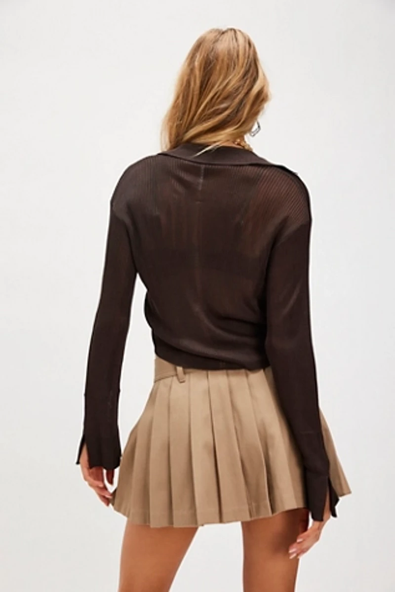 Slinky Polo Top