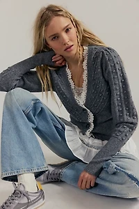 Lace Long Sleeve Cardi