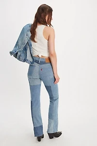 Levi's Wedgie Patchwork Bootcut Jeans