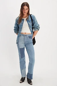 Levi's Wedgie Patchwork Bootcut Jeans
