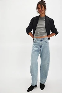 Levi's Baggy Dad Embellished Barrel Jeans