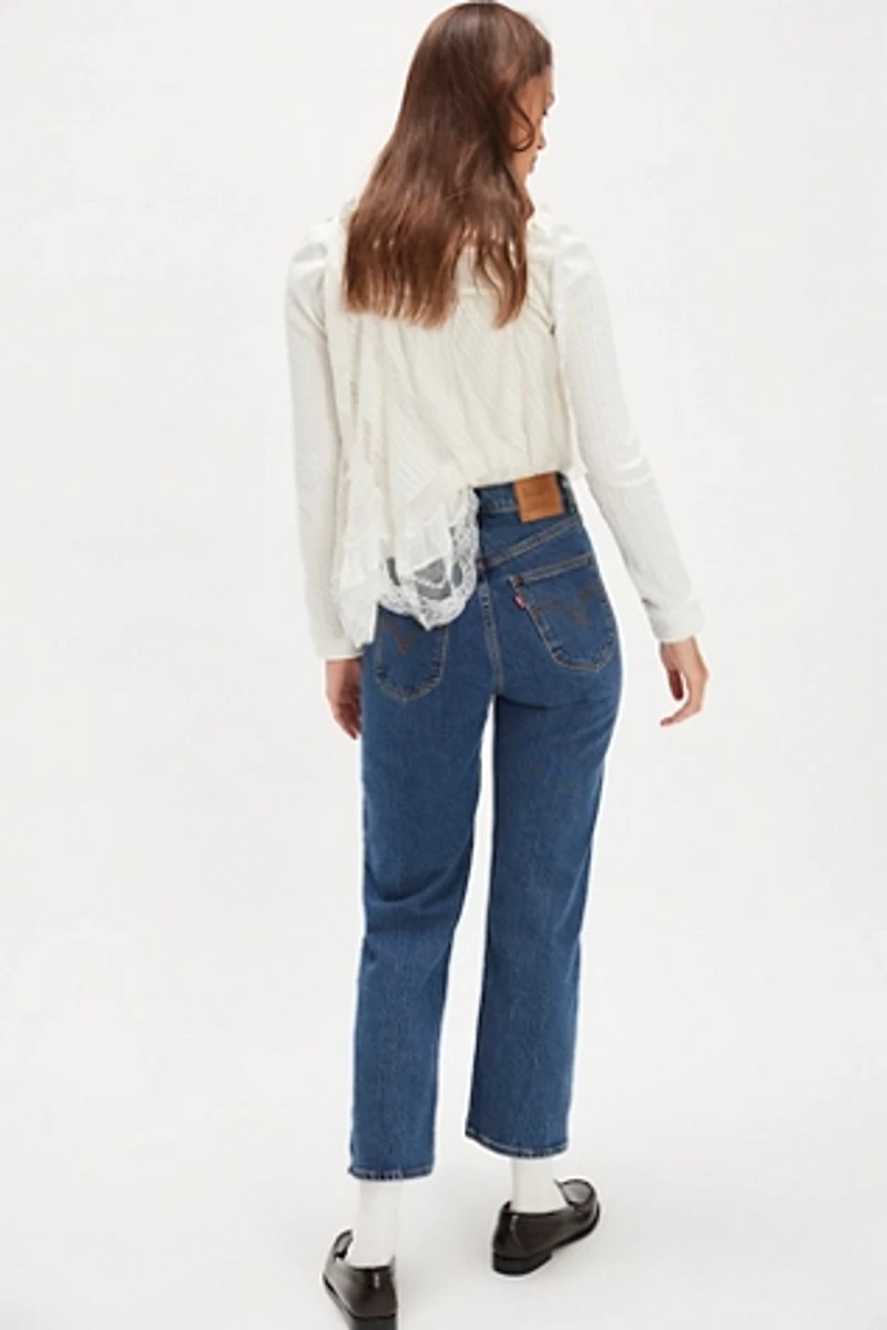 Levi's Ribcage Western Yoke Jeans