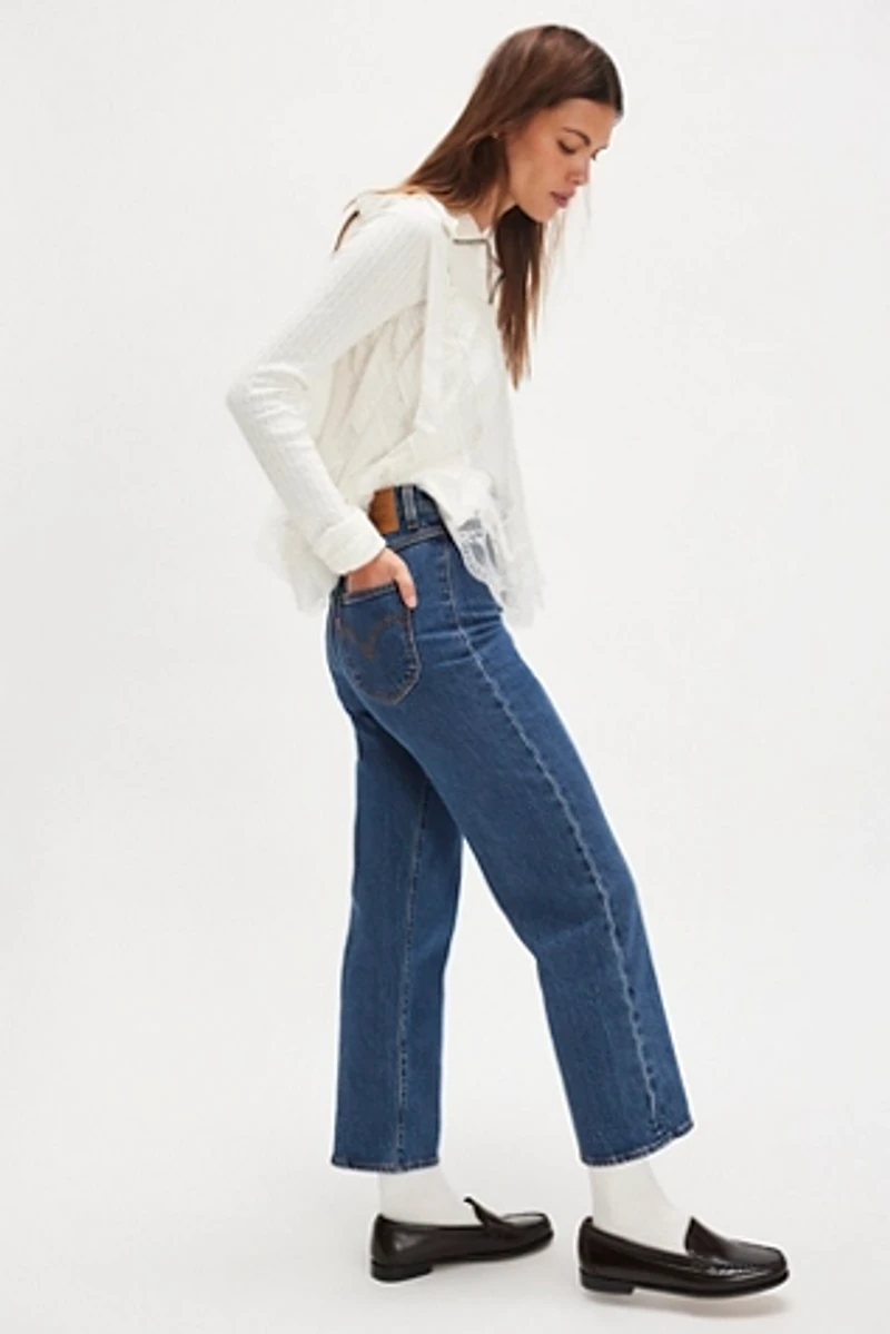 Levi's Ribcage Western Yoke Jeans