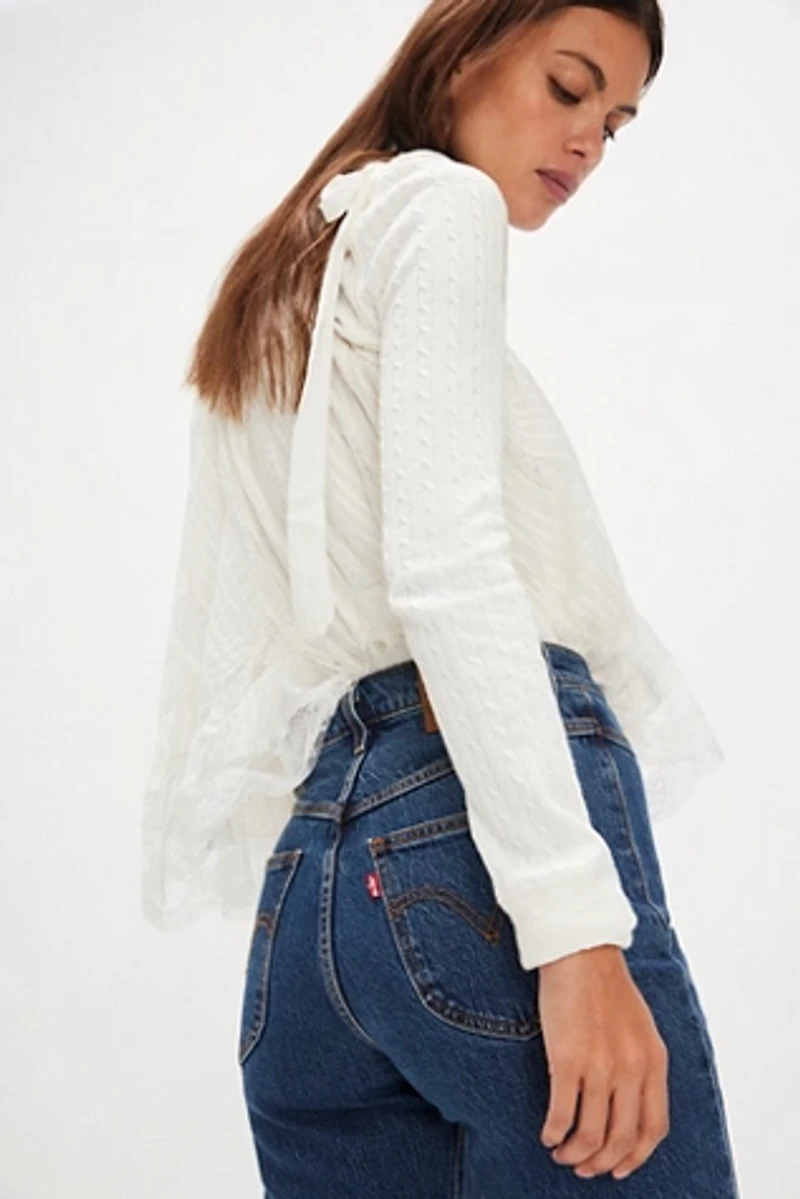 Levi's Ribcage Western Yoke Jeans