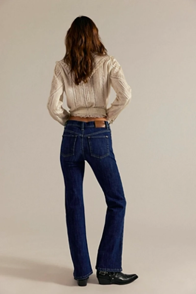 We The Free Double Knot High-Rise Straight Bootcut Jeans