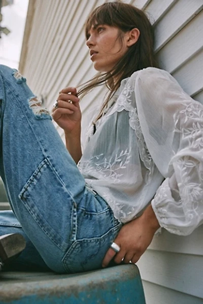 Dreamer Girl Embroidered Blouse