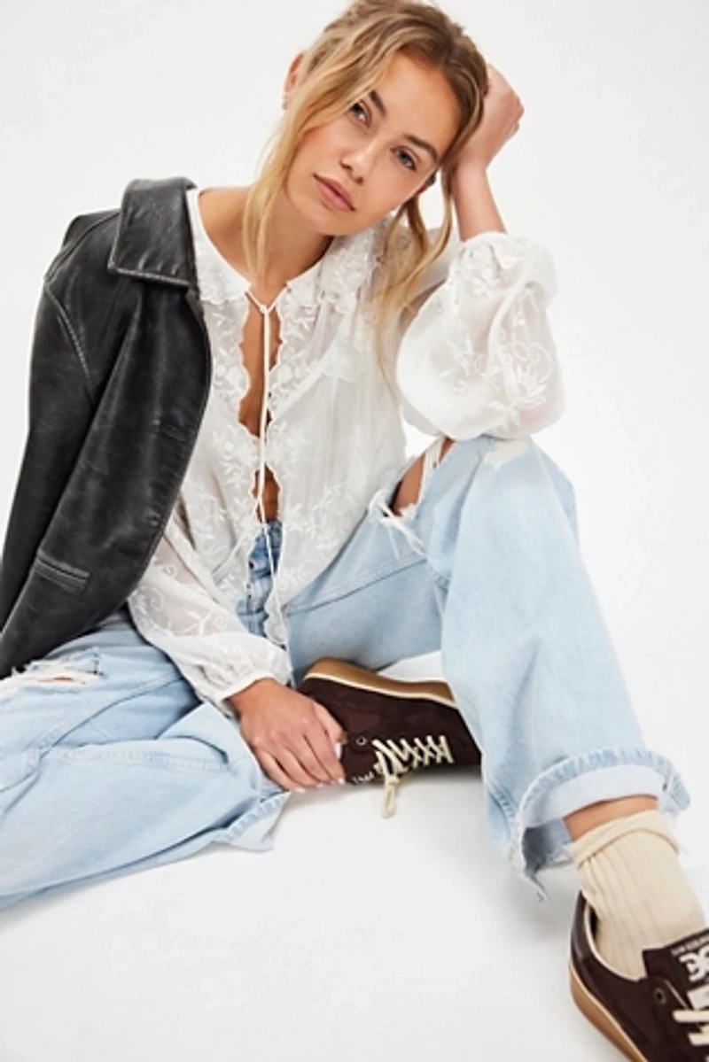 Dreamer Girl Embroidered Blouse