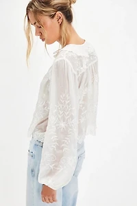Dreamer Girl Embroidered Blouse