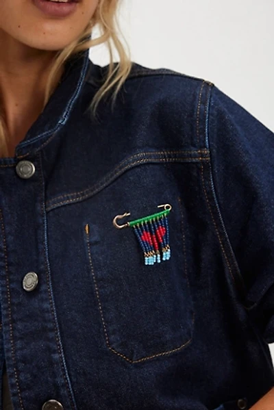 Bead Baby Brooch