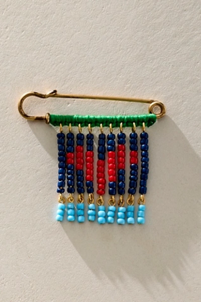 Bead Baby Brooch