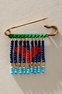 Bead Baby Brooch