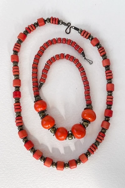 Vintage Layered Glass Bead Necklace Set Selected by MARMALADE