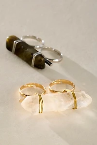 Ariana Ost Mina Two Finger Ring
