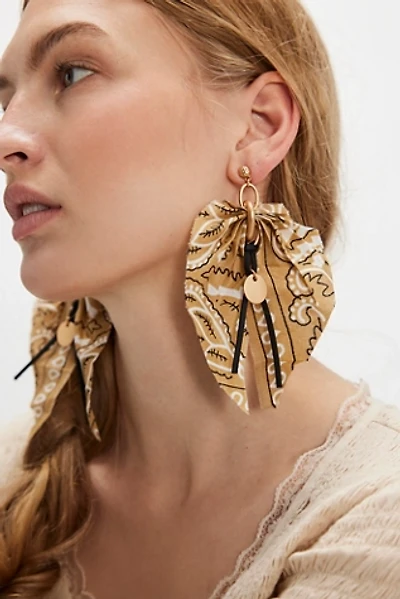 Ariana Ost Mae Scarf Dangle Earrings