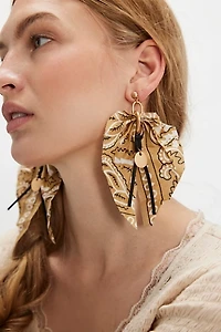 Ariana Ost Mae Scarf Dangle Earrings