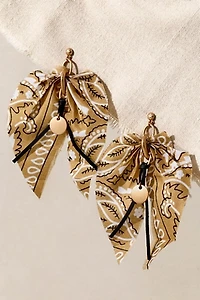 Ariana Ost Mae Scarf Dangle Earrings