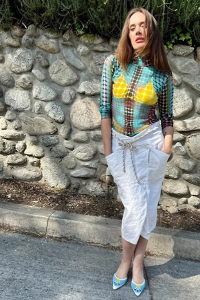 1990s Kenar V Waist Pencil Skirt Selected by Personal Choice