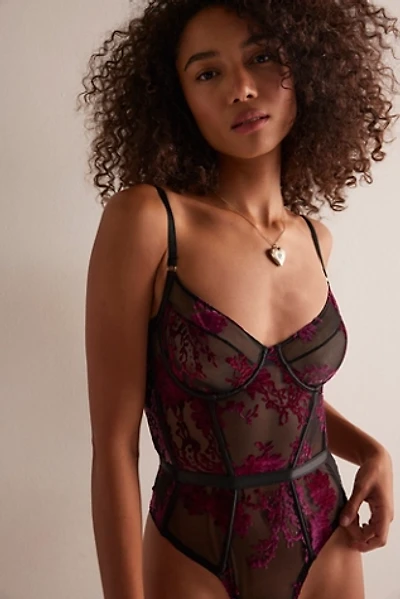 Kilo Brava Burnout Underwire Bodysuit