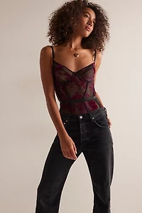 Kilo Brava Burnout Underwire Bodysuit