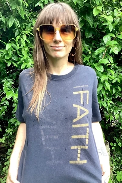 Vintage George Micheal "Faith" Tee Selected by Cherry