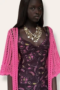 Y2K Gold Tone Layered Beaded Shell Necklace Selected By Afterlife Boutique