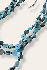 Y2K Beaded Layered Necklace Selected By Afterlife Boutique