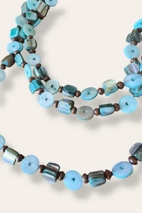 Y2K Beaded Layered Necklace Selected By Afterlife Boutique