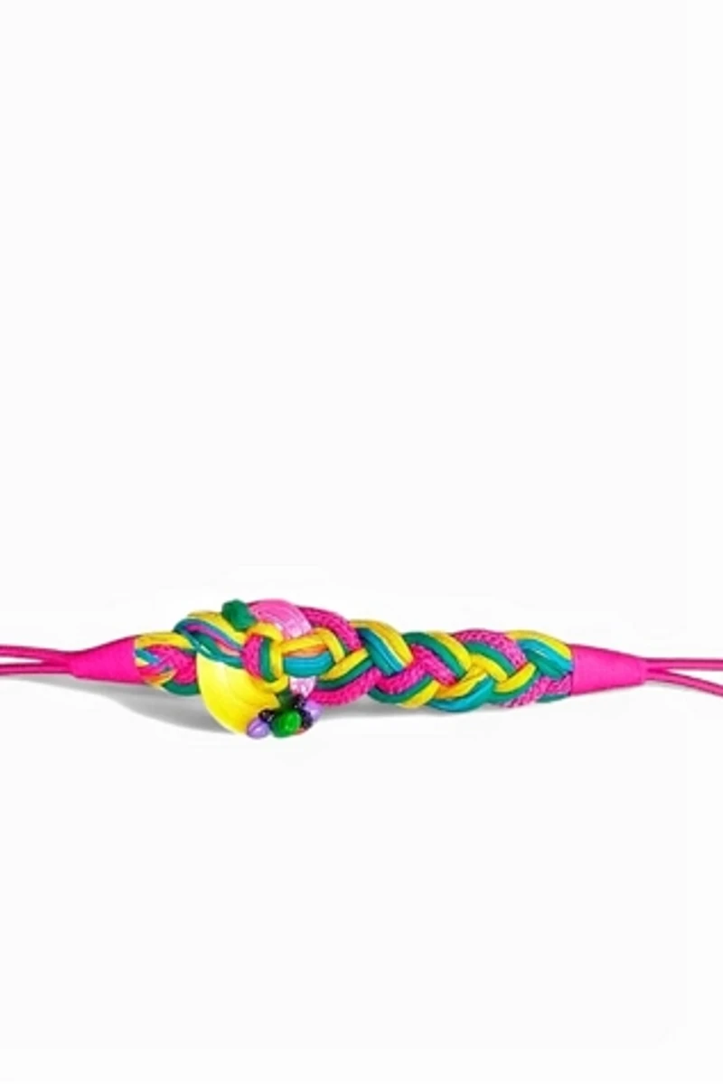 1980's Rainbow Fruit Woven Belt Selected by Garbage Soup
