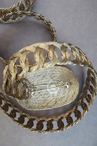 1970's Woven Metal Wire Belt Selected by Garbage Soup