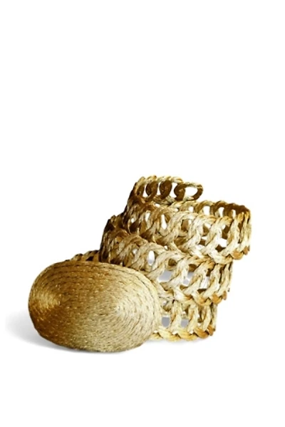 1970's Woven Metal Wire Belt Selected by Garbage Soup
