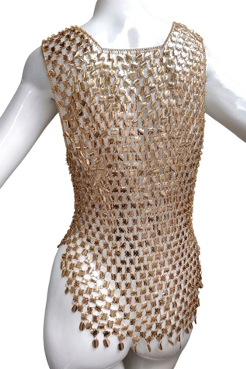 Paco Rabanne Space Age Chainmail Top Selected by Garbage Soup