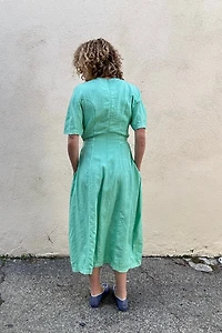 Henrik Vibskov Again Dress in Jade Green Selected by The Curatorial Dept.