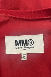 Margiela MM6 Red Ruched Tier Dress Selected by The Curatorial Dept.