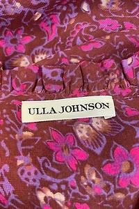 Ulla Johnson Floral Paisley Silk Blouse Selected by The Curatorial Dept.